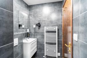 Koupelna v ubytování Pension Lesná