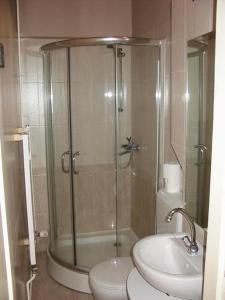 Kúpeľňa v ubytovaní Apartman Orgona