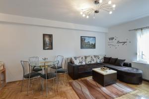 Istumisnurk majutusasutuses Park Srce Apartments