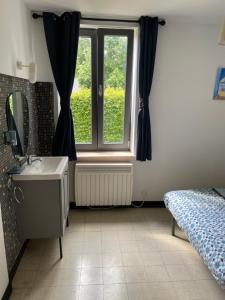 Voodi või voodid majutusasutuse Gîte Aische-en-Refail toas