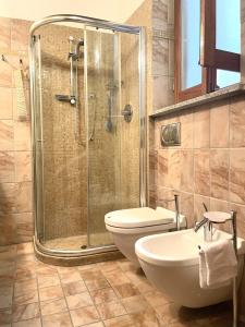 Koupelna v ubytování TROPEA center - unique sea VIEW - Casa dei Coralli