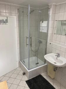 Koupelna v ubytování Ferienwohnung Rauch