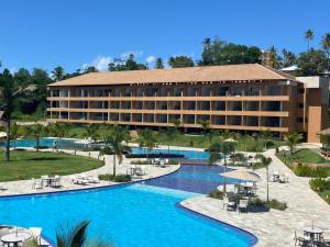 Swimmingpoolen hos eller tæt på Luxuoso Apt Eco Resort- Beira mar Praia Carneiros