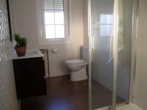 A bathroom at Casa Rivas