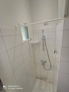 Koupelna v ubytování Gîtes la Damiselle