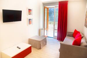 TV a/nebo společenská místnost v ubytování ON' MICHELE GUEST HOUSE