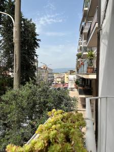 a view from a balcony of a building at FF Houses - Centro Storico Ottaviano in Ottaviano