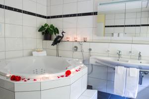 Koupelna v ubytování Hotel & Bildungszentrum Matt