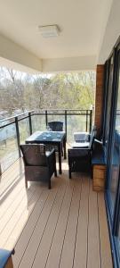 Balkon lub taras w obiekcie Enklawa Mielno Złoty Zakątek
