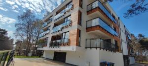 Budynek, w którym mieści się apartament