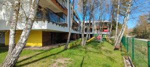 Budynek, w którym mieści się apartament