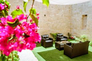Posezení v ubytování Emeli Suites