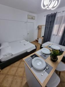 Letto o letti in una camera di Studio Vlora