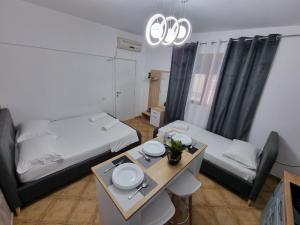 Letto o letti in una camera di Studio Vlora