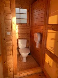 Koupelna v ubytování Mini Camping