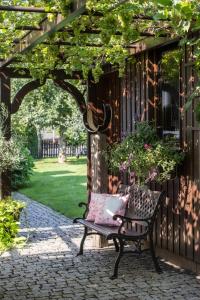 Κήπος έξω από το Ferienwohnungen TonArt - modern & stilvoll im Weinort Sommerach