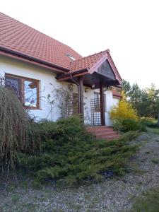 Vonkajšia záhrada v ubytovaní Dom Prusinowo 31a