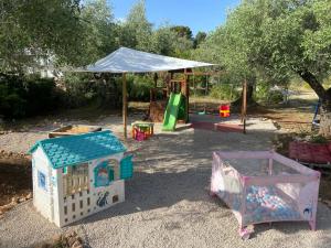 Vonkajšia záhrada v ubytovaní Paraiso Bell Tent
