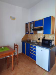 Kuchyň nebo kuchyňský kout v ubytování Kaštelina apartments