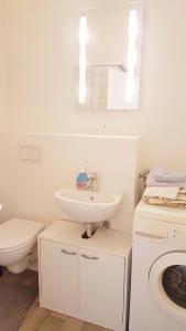 Ένα μπάνιο στο Urlaub in Hafennähe der Hansestadt Wismar (k) +17 φωτογραφίες