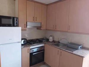 Kuchnia lub aneks kuchenny w obiekcie Holiday Apartment Torres Montecarlo