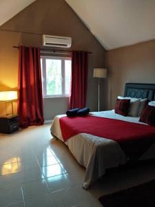 Katil atau katil-katil dalam bilik di Destini Akef Villa 2