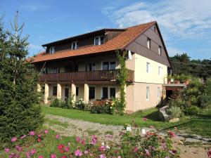 Zahrada ubytování Apartment Boroví