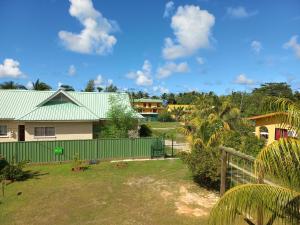 Zahrada ubytování Blue Sky Self Catering