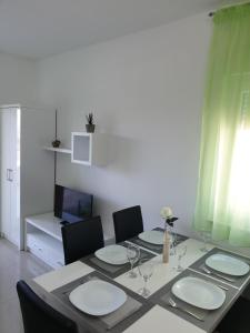 Posezení v ubytování Villa Tamarut