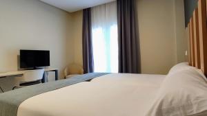 TV a/nebo společenská místnost v ubytování Smart Hotel La Sagra