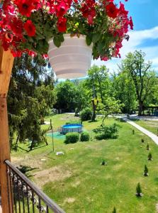 Vonkajšia záhrada v ubytovaní Fónagy Apartmanok
