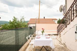 Balkón alebo terasa v ubytovaní Holiday home Goranka
