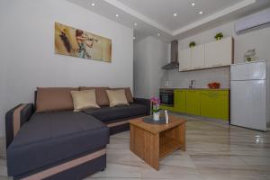Η κουζίνα ή μικρή κουζίνα στο Holiday home Dusak with swimming pool and jacuzzi