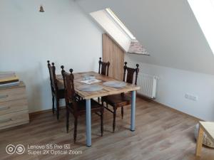 Wellness apartmán Beavital 주방 또는 간이 주방