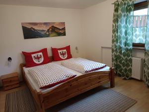Postel nebo postele na pokoji v ubytování Ferienwohnung Bruni Bock