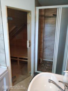 Wellness apartmán Beavital 욕실
