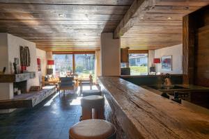 Lounge o bar area sa Prachenskyhof