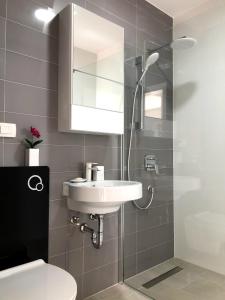 Kúpeľňa v ubytovaní Apartments Amadea