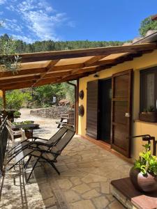 Patio nebo venkovní prostory v ubytování Agriturismo Campo dei Lupi