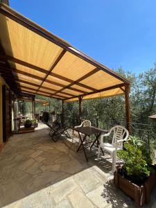 Balkón nebo terasa v ubytování Agriturismo Campo dei Lupi