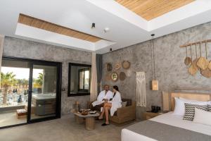 Sunrise Tucana Resort Grand Select客房内的一张或多张床位