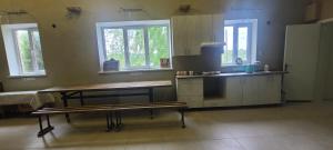 Kuchyň nebo kuchyňský kout v ubytování Uman Welcome Hostel + 34 fotografií