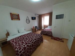 Postel nebo postele na pokoji v ubytování Vila Albatros