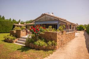 Zahrada ubytování KOUROUTA VILLAS