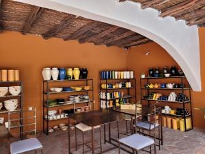 Restaurace v ubytování la fromagerie essaouira