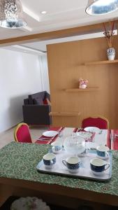 Posezení v ubytování Appartement Corniche en bord de mer