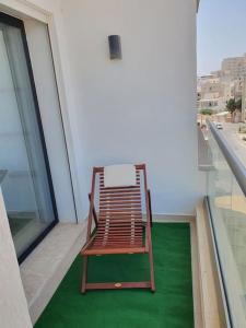 Balkón nebo terasa v ubytování Appartement Corniche en bord de mer