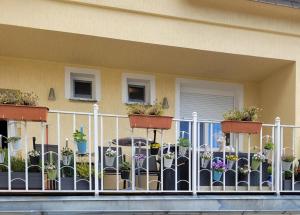 Balkón nebo terasa v ubytování Pension RELAX U Komína
