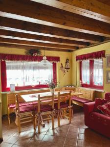 Posezení v ubytování Chalet Orchidea