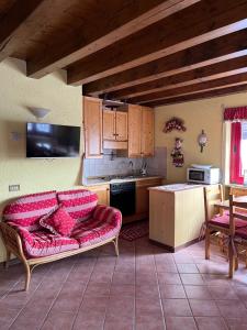 A kitchen or kitchenette at Chalet Orchidea